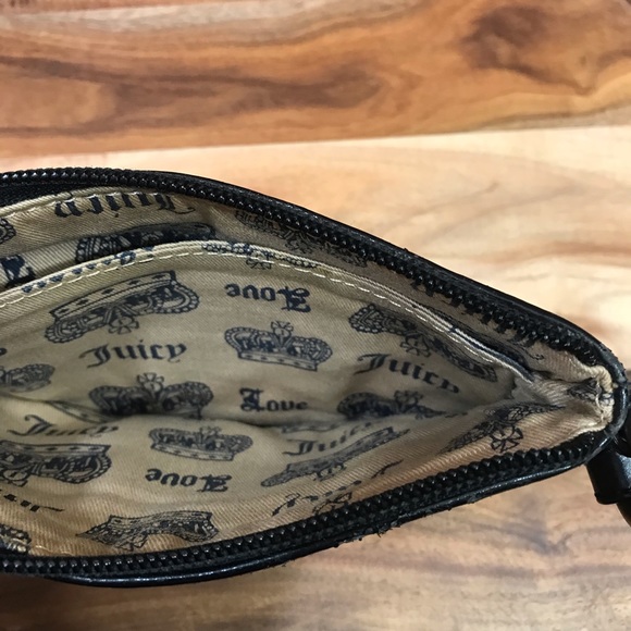 Juicy couture plaid wristlet clutch bag purse red - Picture 6 of 8